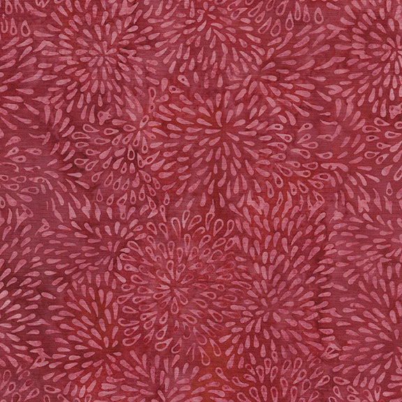 Island Batik -Flutter Fly- Small Petal-Coral 112111360