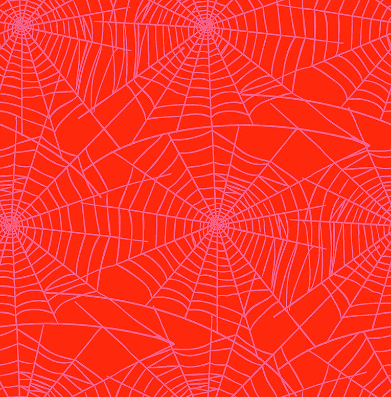 Drop Dead Gorgeous - Spiderwebs in Red