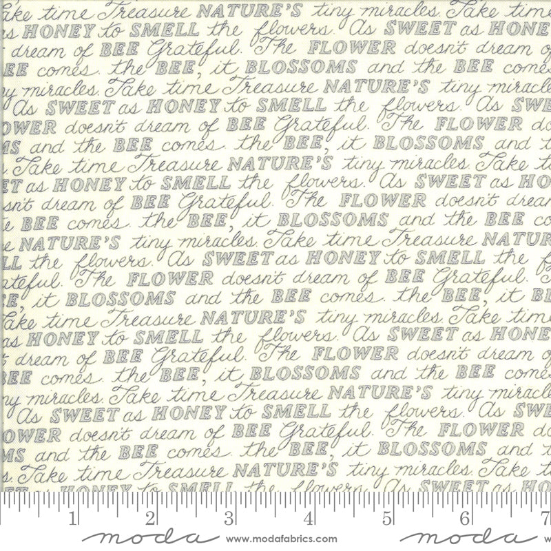 Moda Bee Grateful Parchment Words