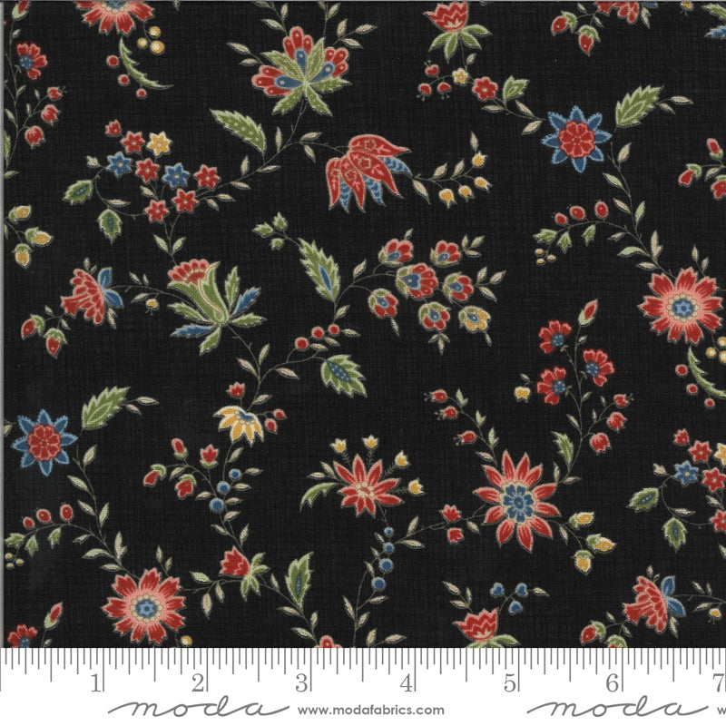 Moda Fabrics Elinores Endeavor Ink - 31611 18