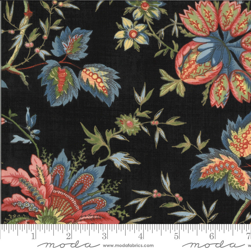 Moda Fabrics Elinores Endeavor Ink 31619 17