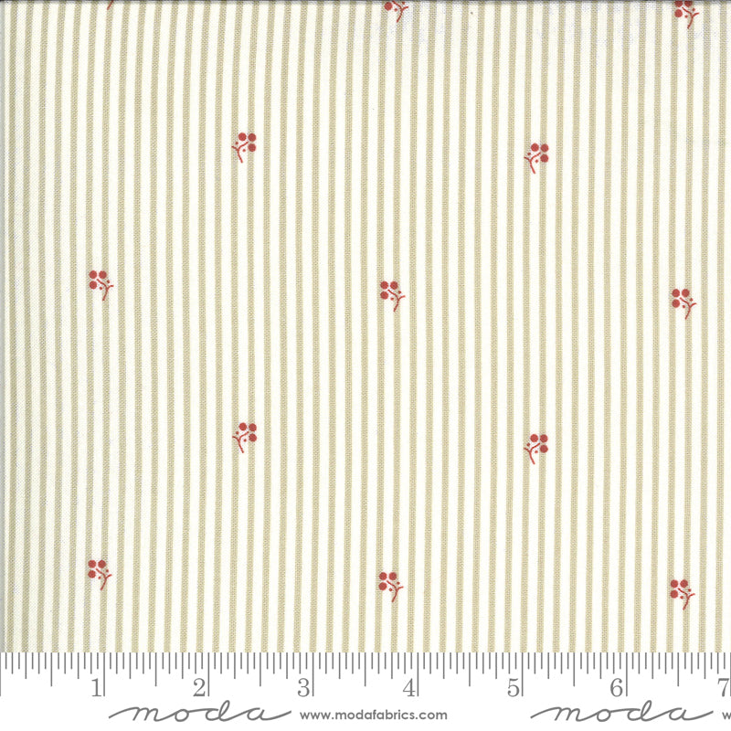 Roselyn Stripe Taupe Yardage SKU # 14917-16