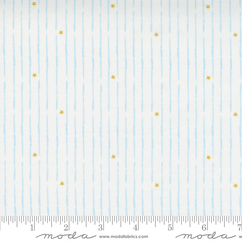 Little Ducklings White Blue - 25108 21 Moda