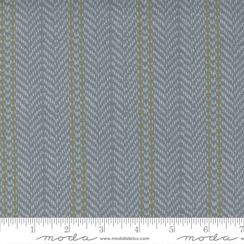 Yuletide Gatherings Flannels Sleigh Herringbone Yardage SKU# 49141-16F Low Quantities