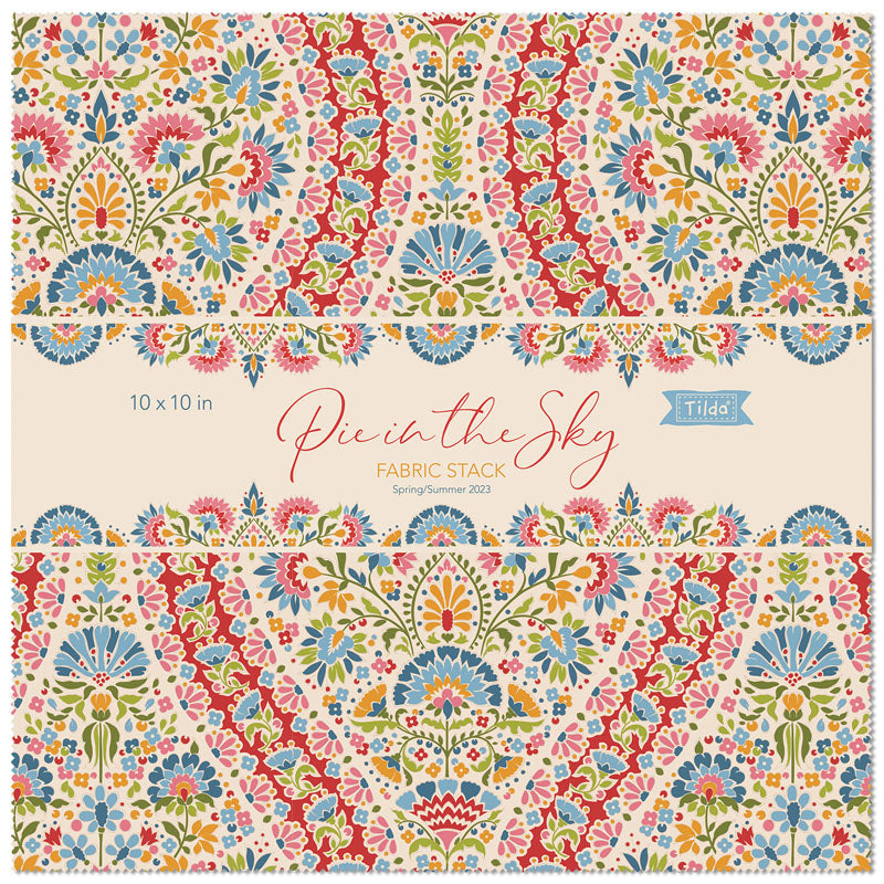 Pie in the Sky Fabric Stack 10in x 10in (40 fabrics)