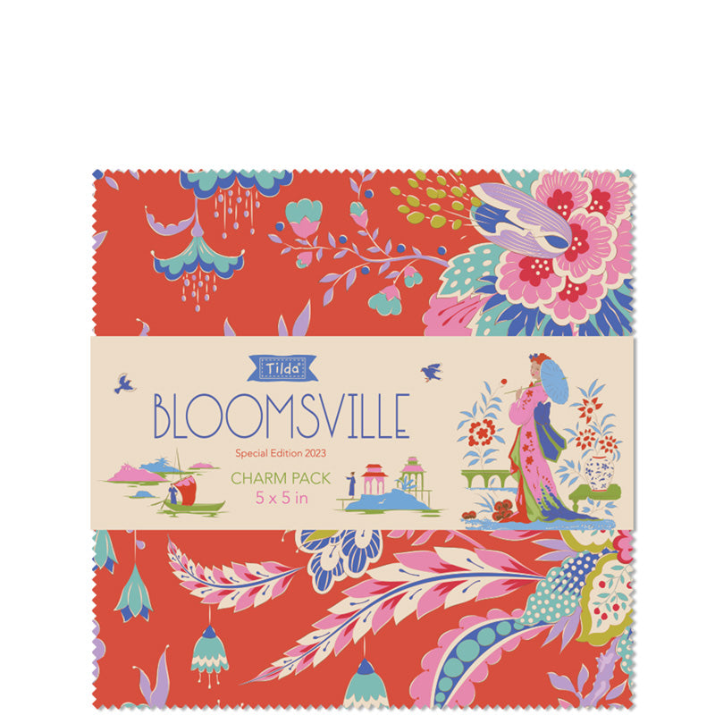 BLOOMSVILLE TILDA Charm Pack 5 in squares (40pcs)- TIL300166