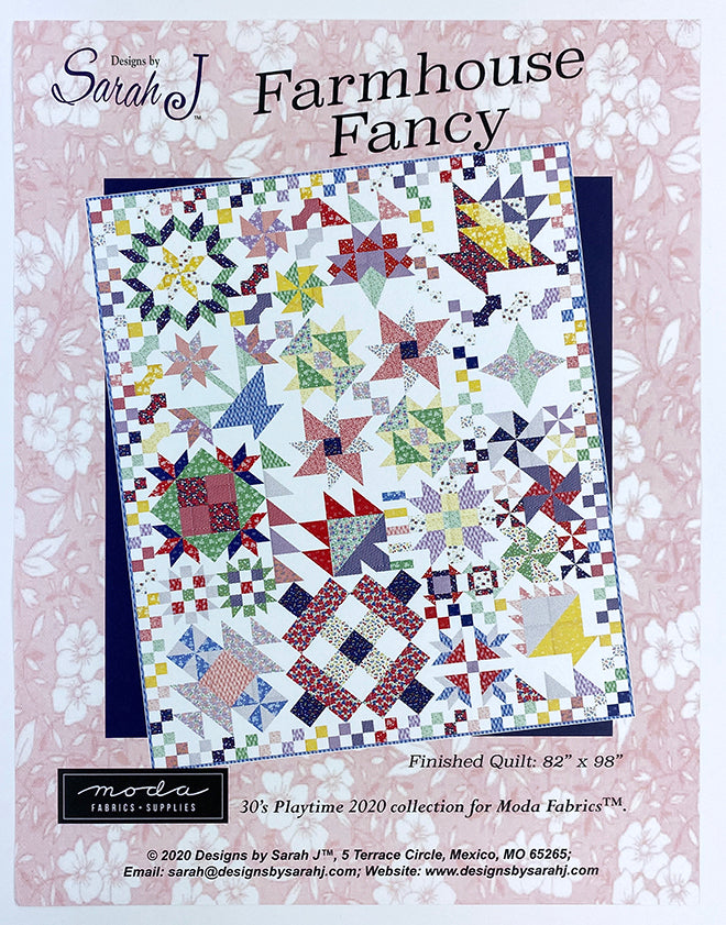 30's Playtime Quilt Kit by Moda
