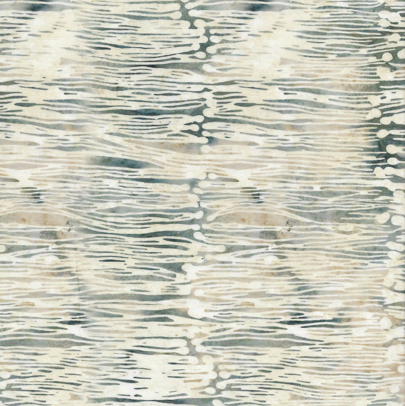 Island Batik -Sticks n Stones- Horizontal Lines with Dots-Tin 312102725
