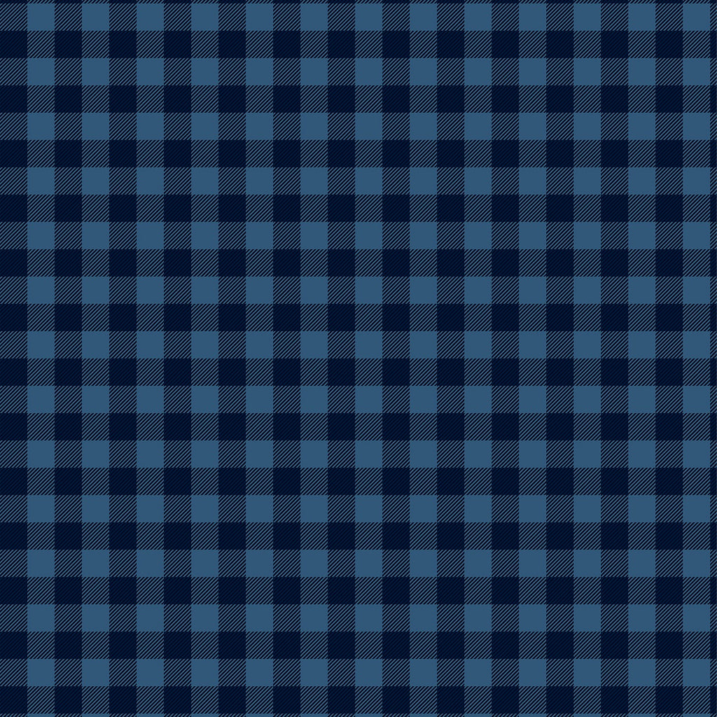 Wilmington Medium Blue Buffalo Check
