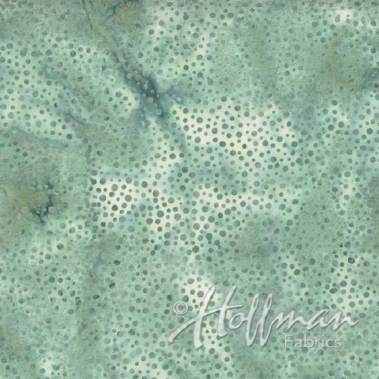 Bali Batik 885 Dot Batiks- 885-661-Beach Glass