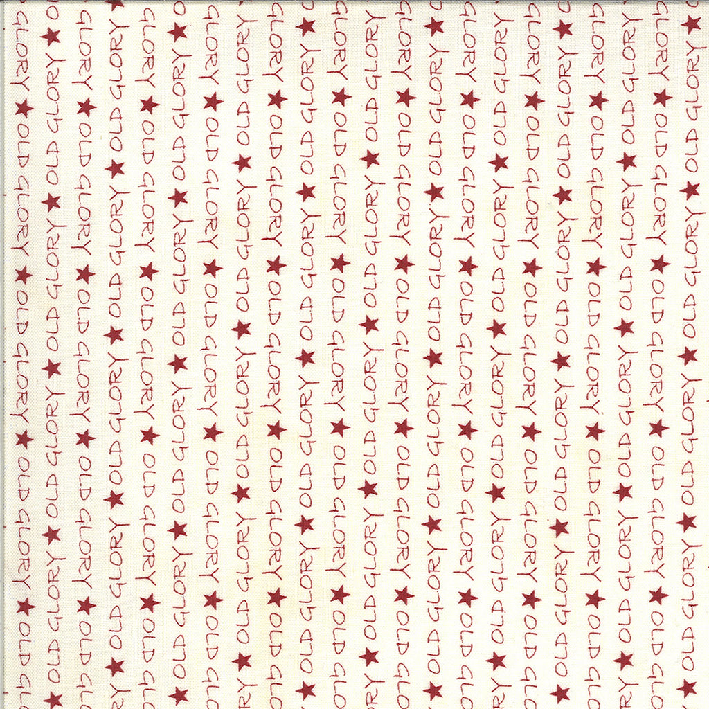 Primitive Gatherings American Gathering - Cream/Red Old Glory 49120 11 by Moda
