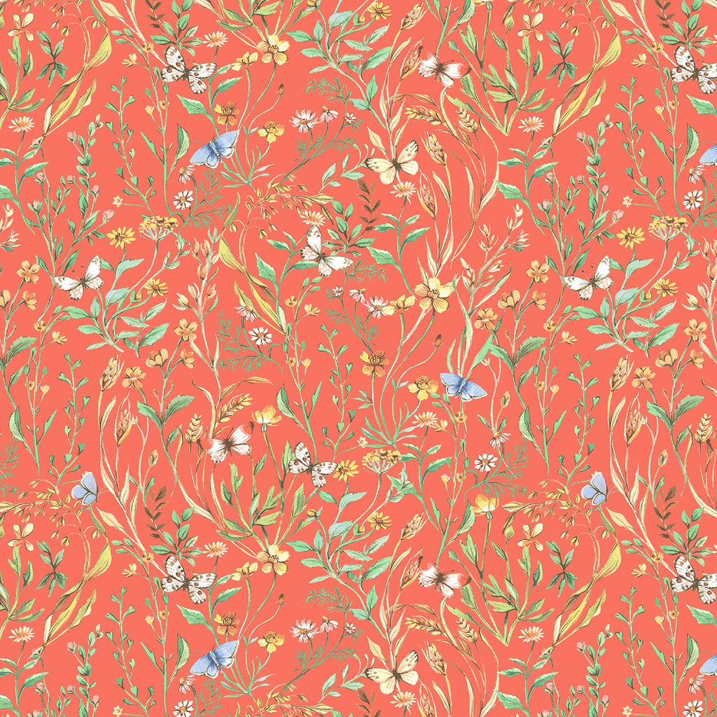 Windham Farm Meadow - Terracotta Meadow - 52793-2