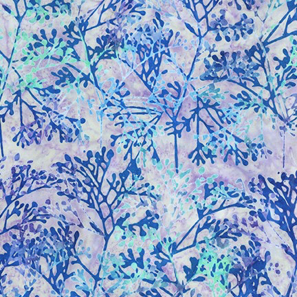 Robert Kaufman Watercolor Blossoms - Artisan Batik - SRK-20464-21 LILAC