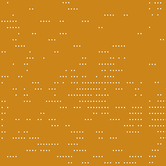 Fabrics From the Attic - Umber Dottie