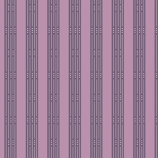 Fabrics From the Attic - Plum Throughline