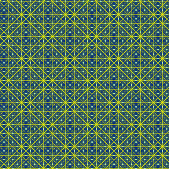 Fabrics From the Attic - Kingfisher Bird Matrix