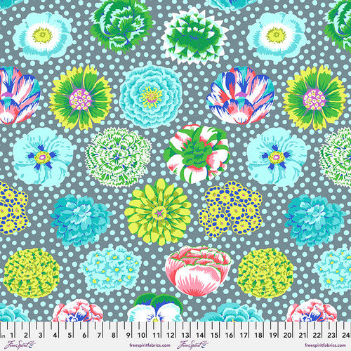 Freespirit Fabrics August 2022 Kaffe Fassett Collective by Kaffe Fassett Big Blooms Pastel
