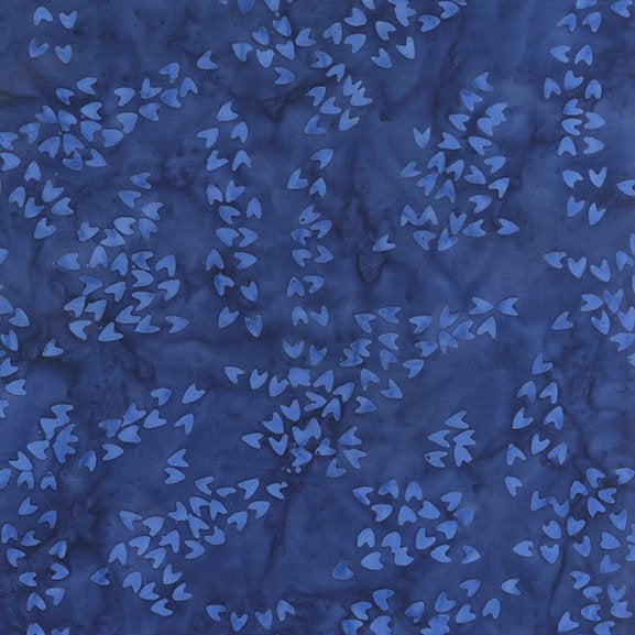 Anthology Batik - Isle of Shoals- 2105Q-X Navy