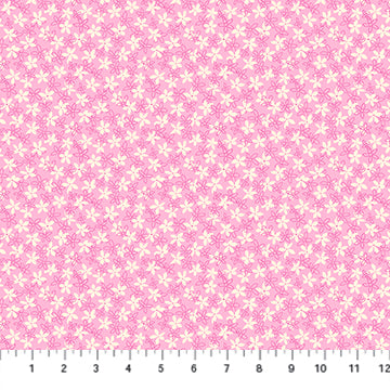 Figo Fabrics: Primavera - Pink Tiny Gentian