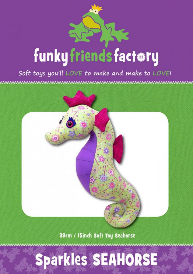 Sparkles Seahorse by Funky Friends Factory