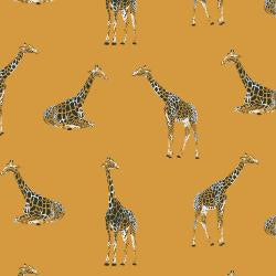 Magic of Serengeti Giraffe - Golden Vista