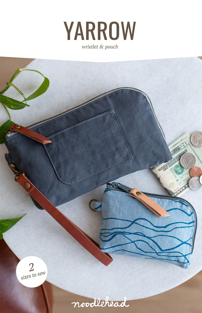 Yarrow Wristlet and Pouch Pattern