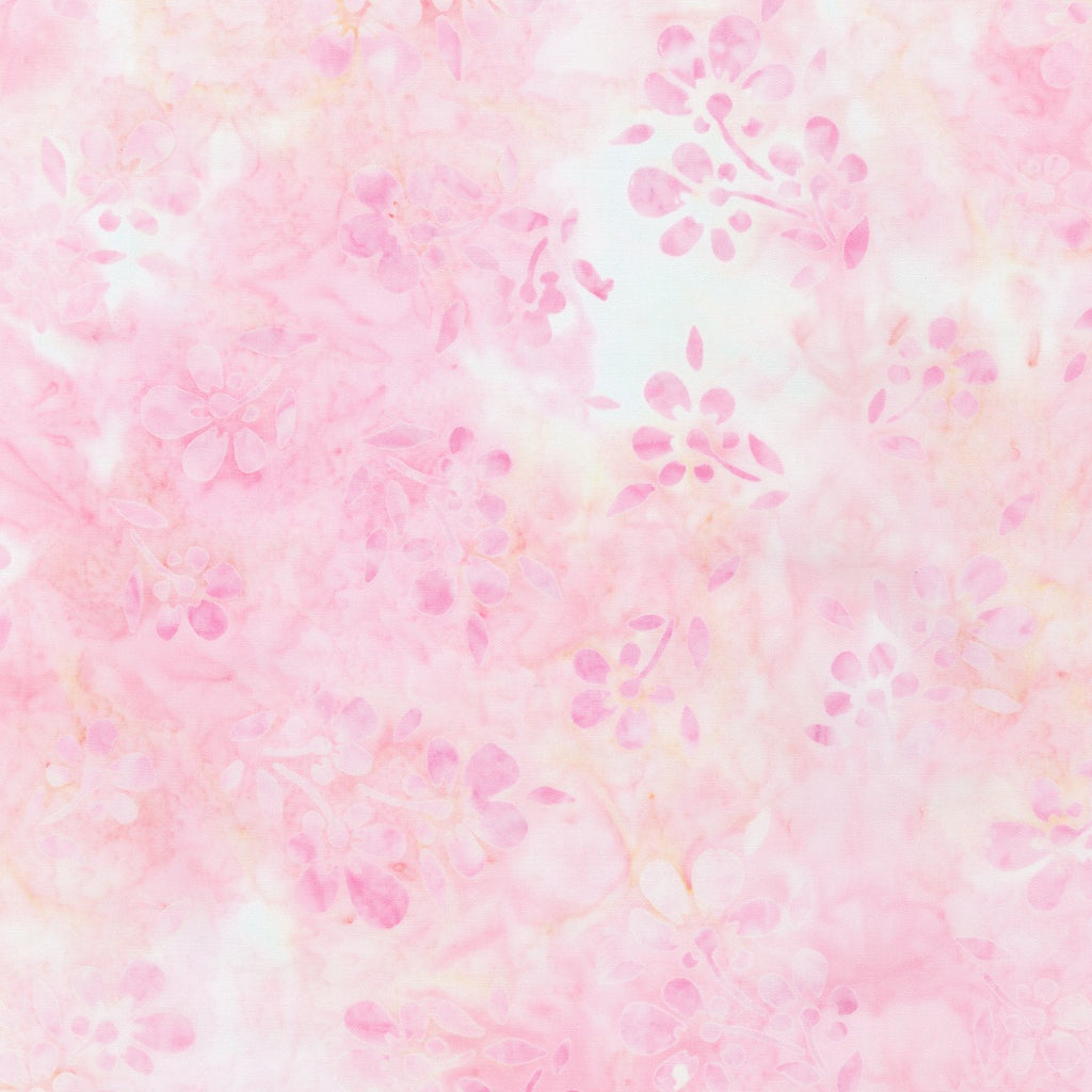 Flowers Camellia Batik -Pastel Petals- AMD-21445-122 Camellia for Robert Kaufman