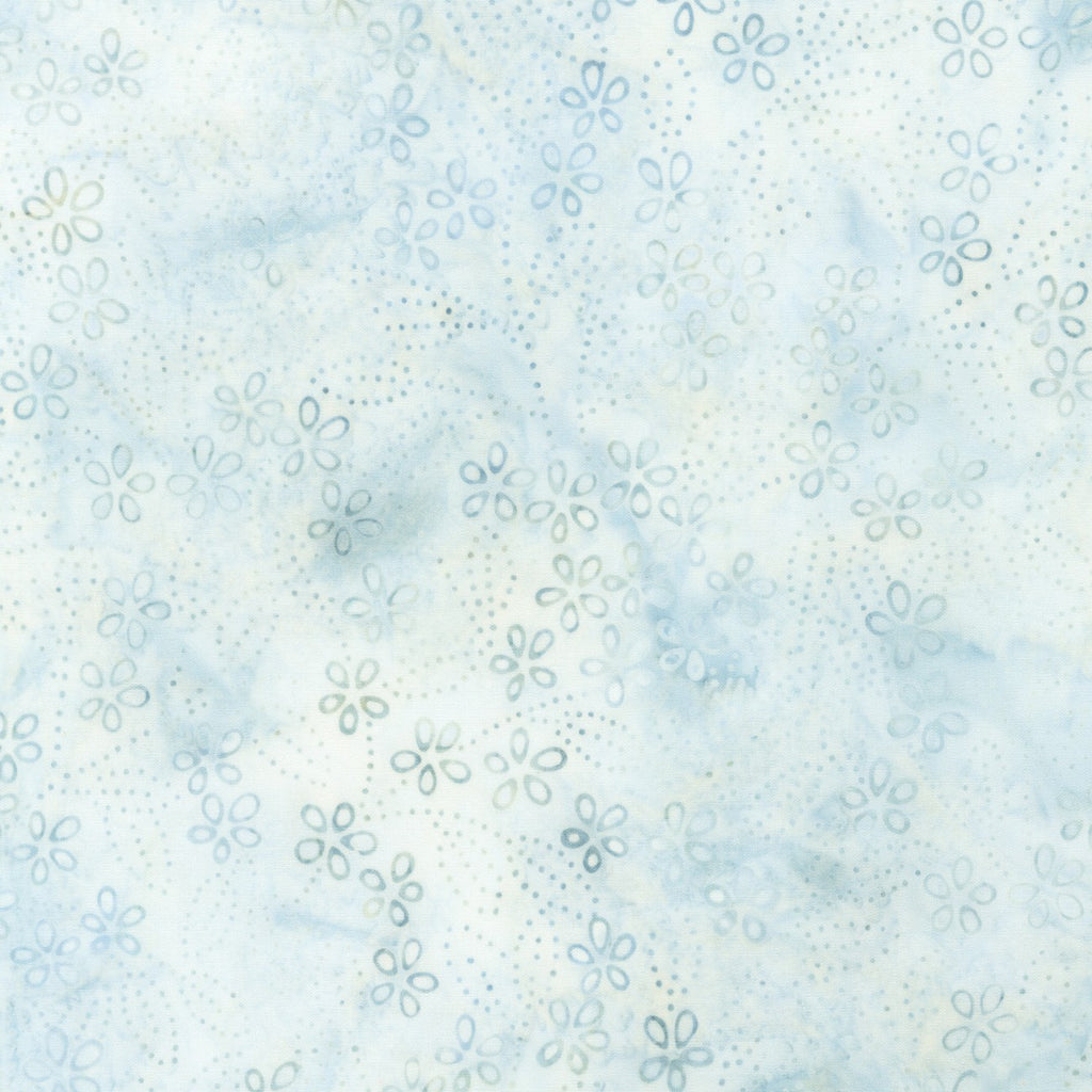 Petals Frost Batik -Pastel Petals- AMD-21446-254 for Robert Kaufman