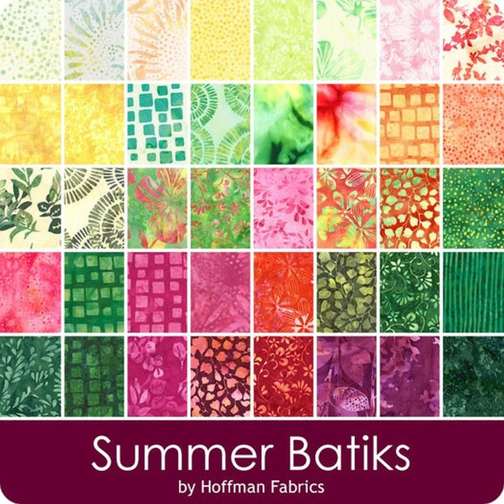 Hoffman Bali Pop - Summer 40 Piece - 2.5" Strips