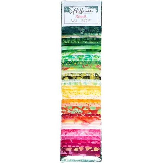 Hoffman Bali Pop - Summer 40 Piece - 2.5" Strips