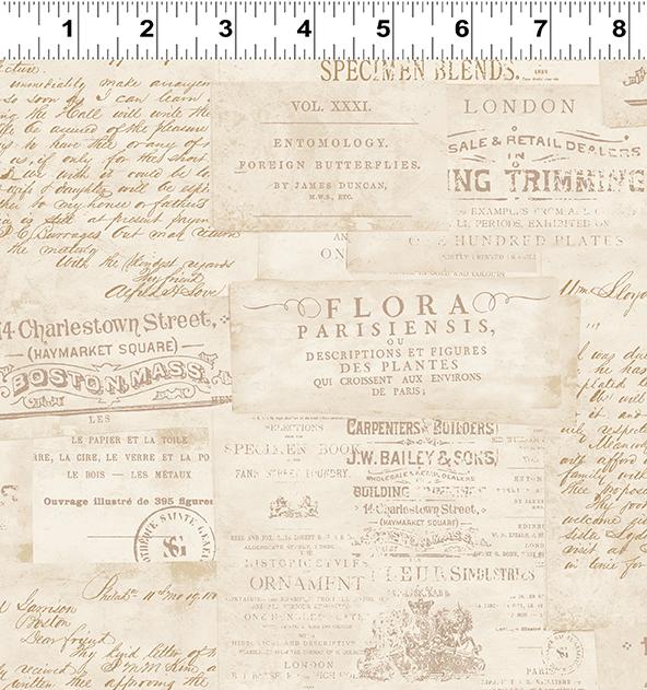 Botanical Journals - Adverts Khaki