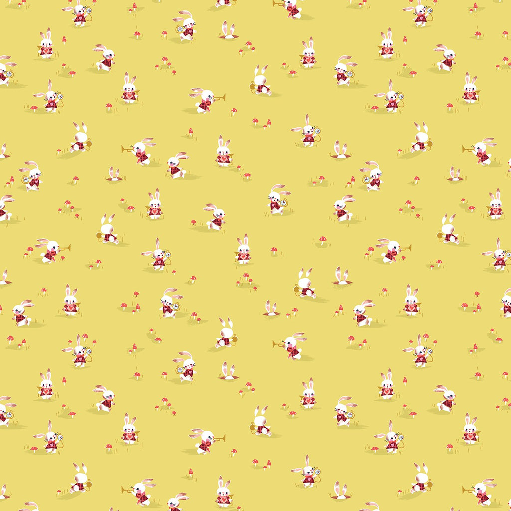 Down The Rabbit Hole Rabbit Chase Yellow