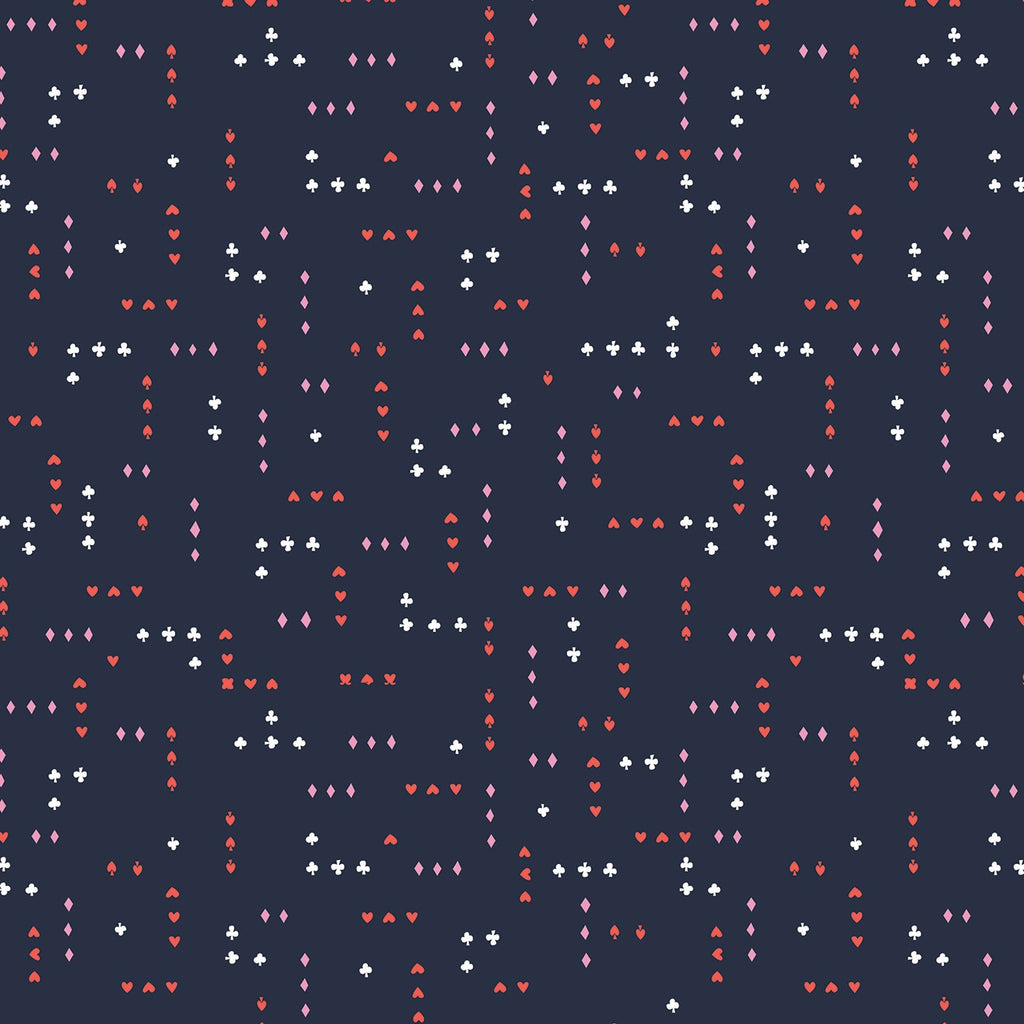 Down The Rabbit Hole Cards Navy