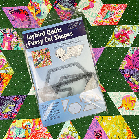 Fussy Cut Shapes Templates by Jaybird Quilts