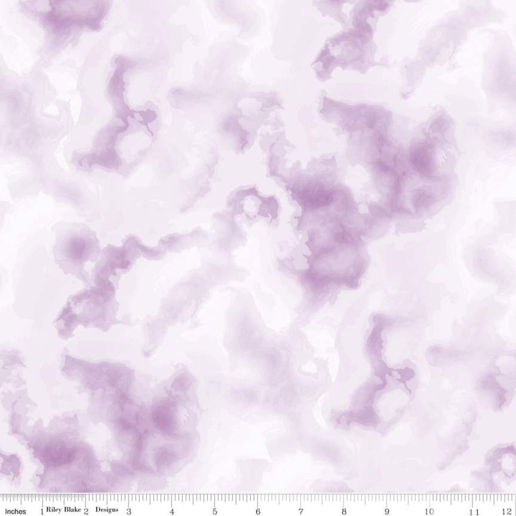 Riley Blake Tie Dye - Purple