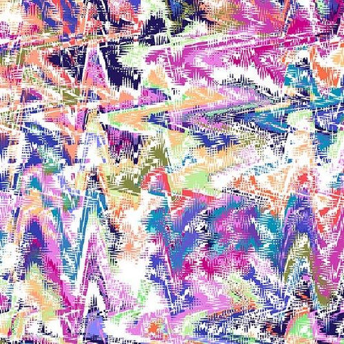 Michael Miller Fabrics -Colorforms- Marble Swirl Multi