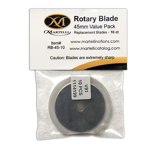 Martelli - 45mm Rotary Blades- 10ct