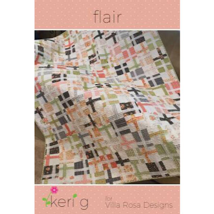 Flair Quilt Pattern by Villa Rosa Designs