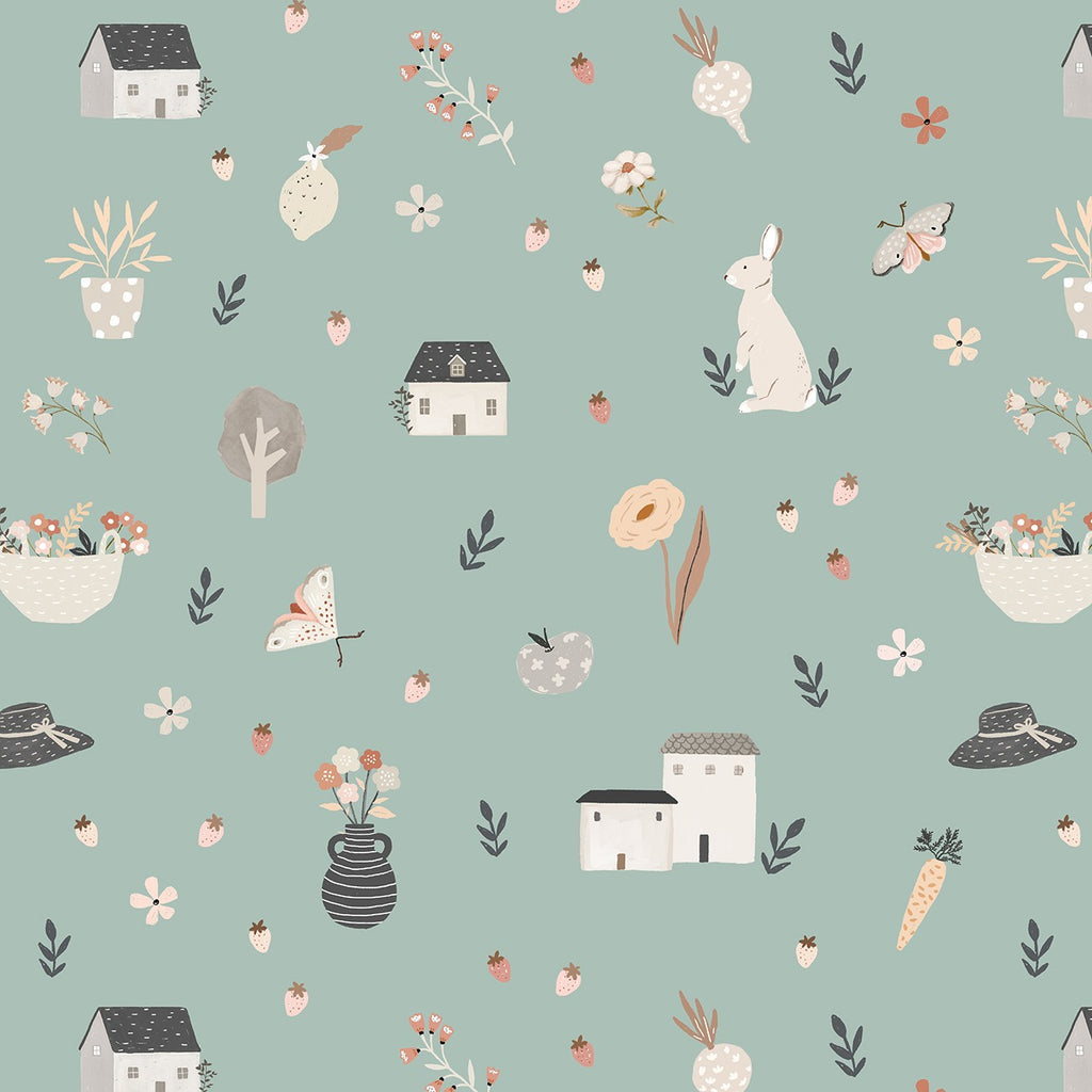 Poppie Cotton House and Home - Green Happy Home