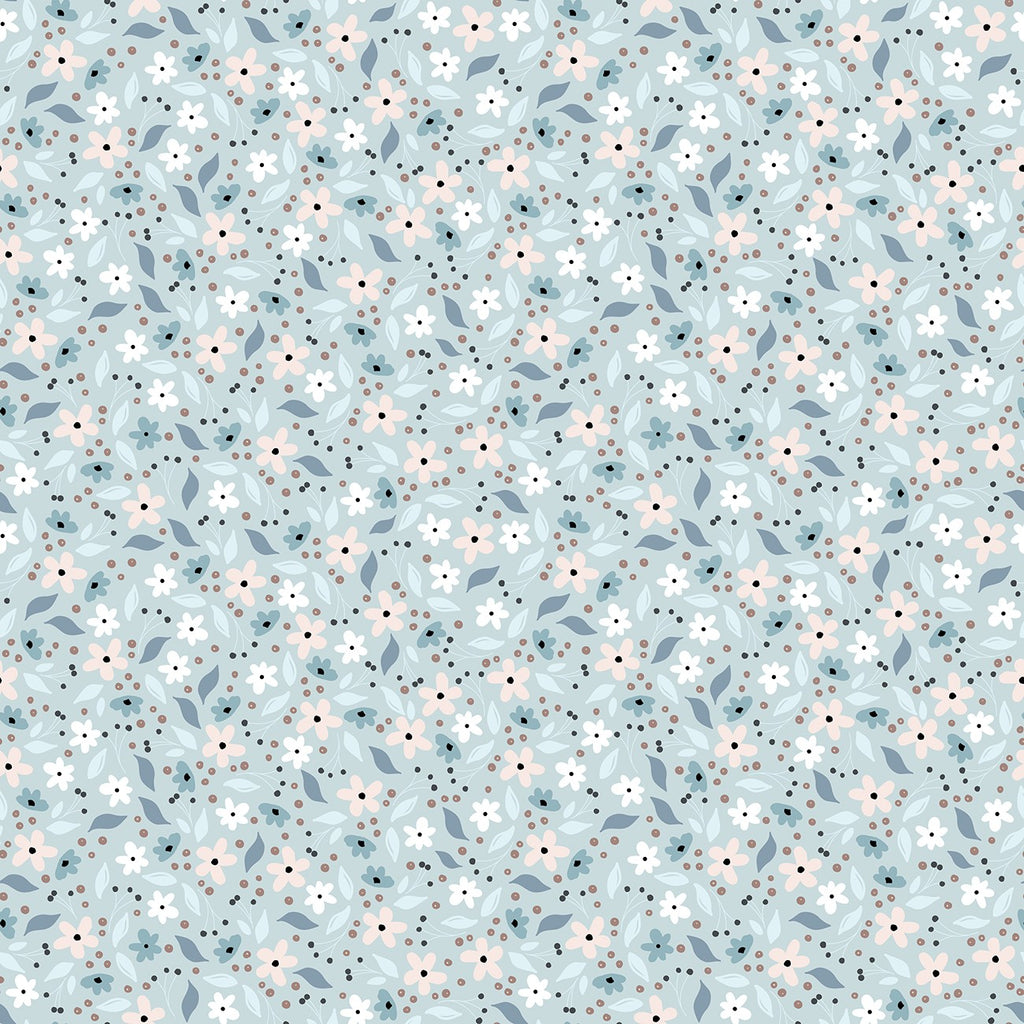 Poppie Cotton House and Home - Blue Cicely