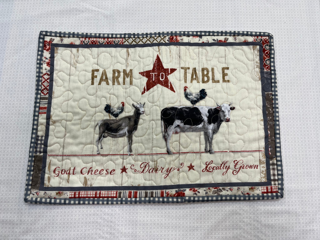Farmhouse Chic Placemat Kit