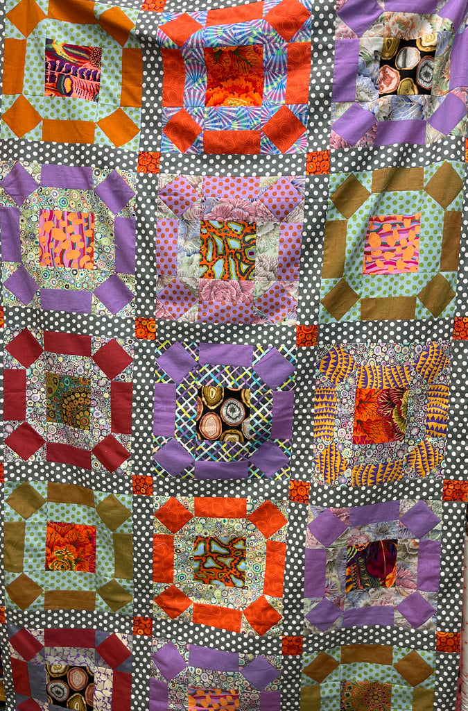 Gathering No Moss - Smoke Quilt Kit