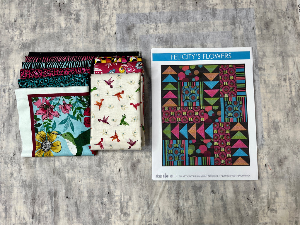 Felicity's Flowers Quilt Kit