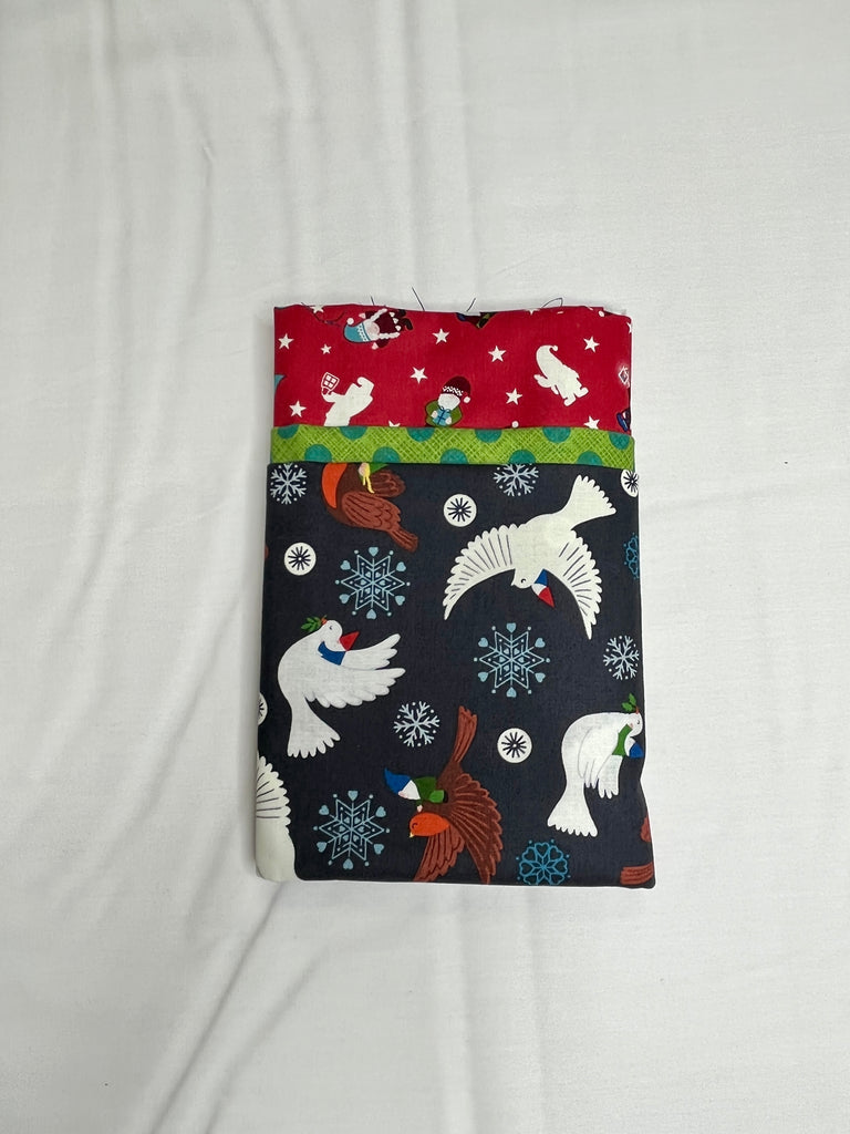 Blue Doves & Red Gnomes Pillowcase Kit