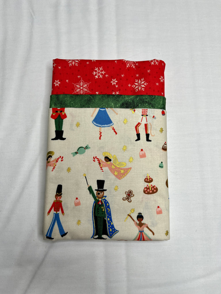 Nutcracker & Red Pillowcase Kit