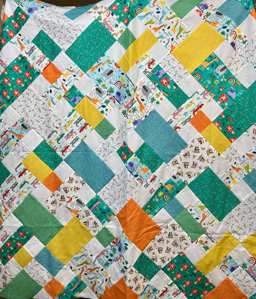 Picnic Baby Quilt - Jungle Safari