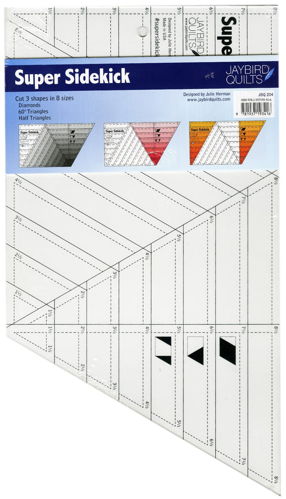 Super Sidekick Ruler Ruler by Jaybird Quilts