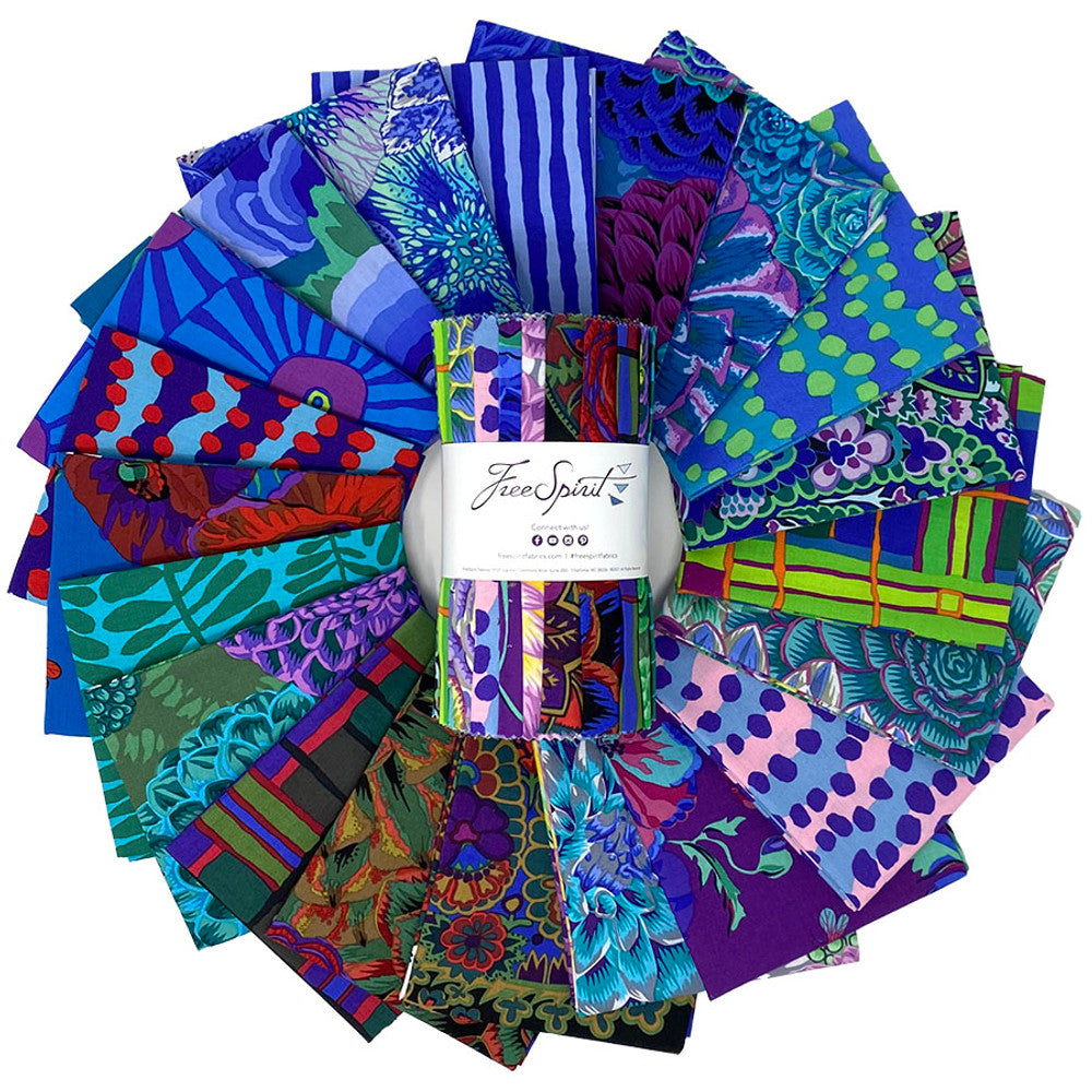 Kaffe Fassett Collective August 2022 Cool - 6" Design ROLL