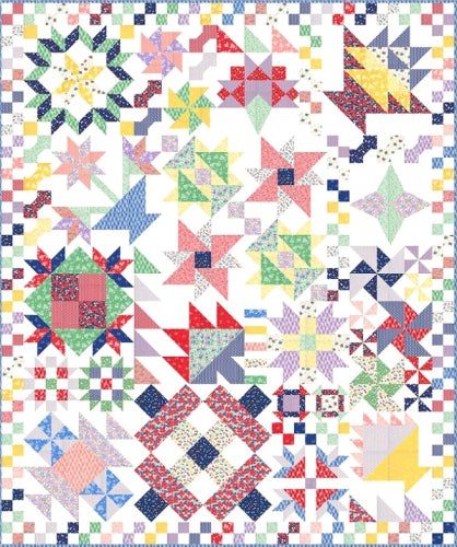 30s Playtime Quilt Kit by Moda