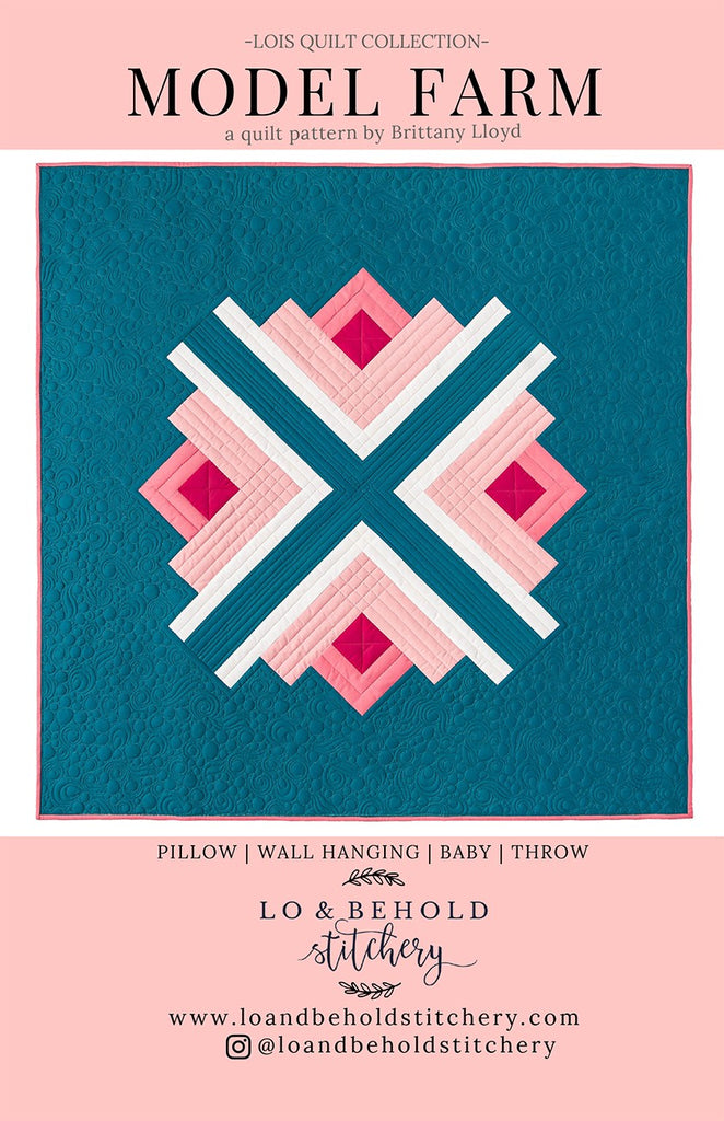 Model Farm Quilt Pattern by Lo & Behold Sitchery
